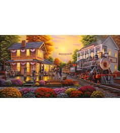 Puzzle SunsOut Panorama Welcome Home Boys XXL mit 500 Teilen