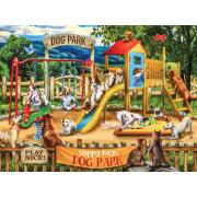 SunsOut Happy Days Dog Park Puzzle 1000 Teile