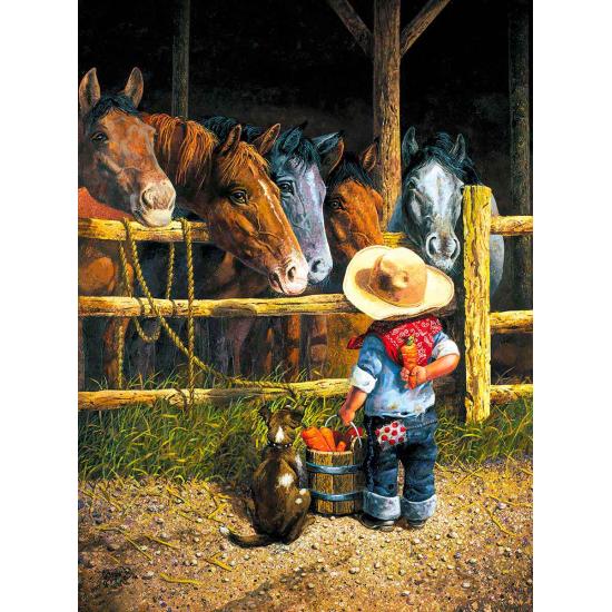 SunsOut XXL Friendly Persuasion Puzzle 300 Teile