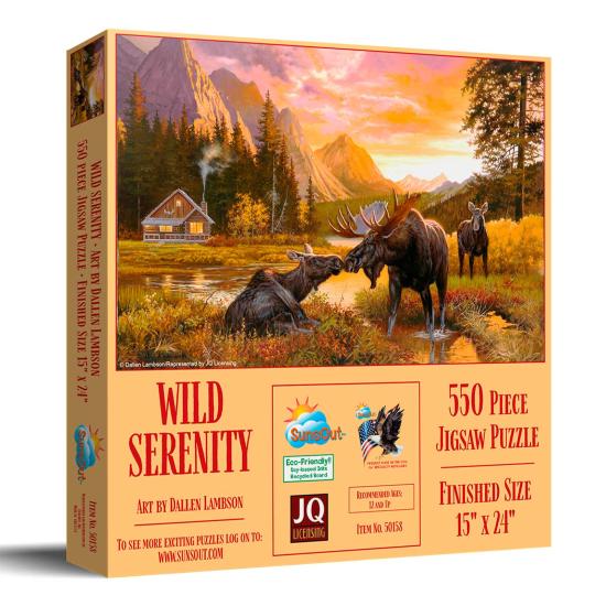 Puzzle SunsOut Wilde Gelassenheit 550 Teile