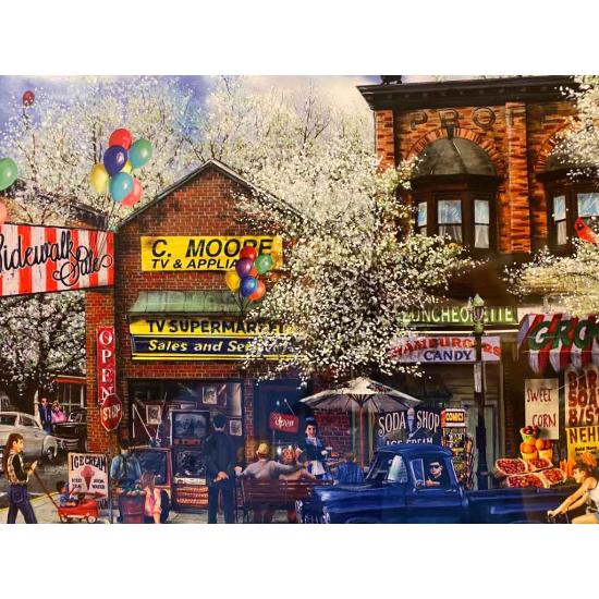 SunsOut Afternoon on Main Street XXL-Puzzle mit 1000 Teilen
