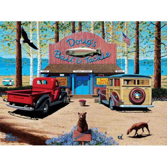 SunsOut Doug's Bait Shop Puzzle 1000 Teile