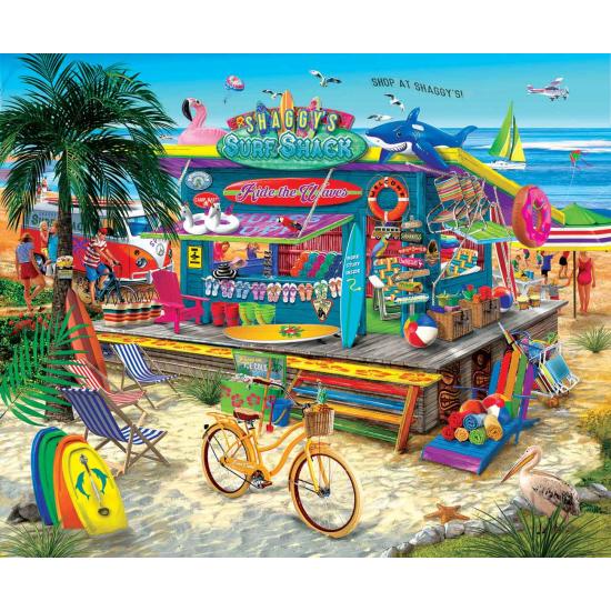 SunsOut XXL Shaggye Surf Shop Puzzle 1000 Teile