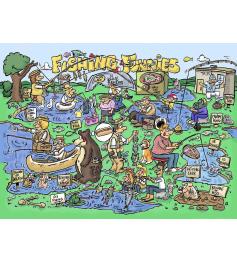 SunsOut Fishing Comic Strips Puzzle 1000 Teile
