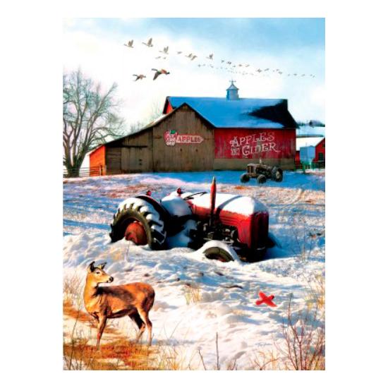 SunsOut Traktor auf dem Bauernhof Puzzle 1000 Teile