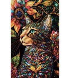 Puzzle SunsOut Eine Glückliche Katze 550 Teile
