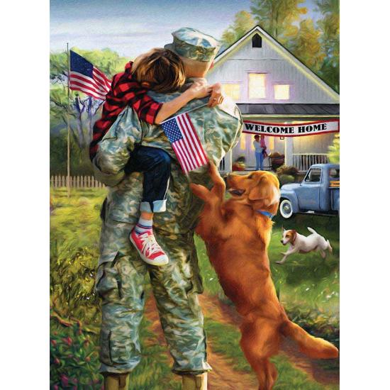 SunsOut Puzzle „Ein herzliches Willkommen“, 1000 Teile SunsOut Puzzle „Ein herzliches Willkommen“, 1000 Teile