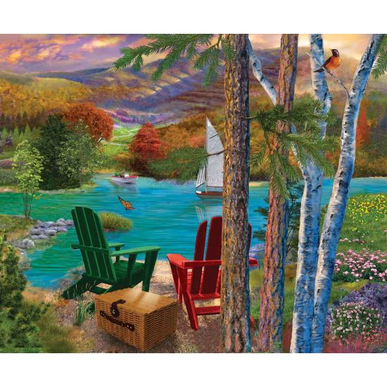 SunsOut Lake View Puzzle 1000 Teile