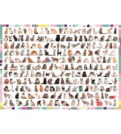 Trefl 208 Katzenpuzzle mit 1000 Teilen