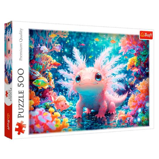 Puzzle Trefl Axolotl 500-teiliges