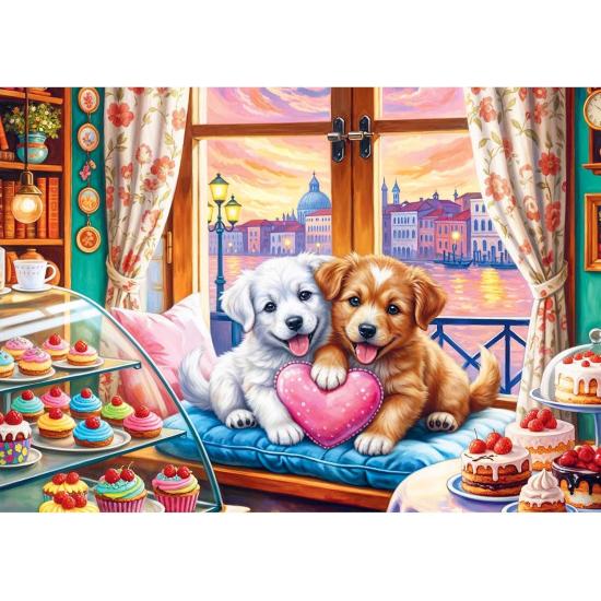 Puzzle Trefl Welpenliebe 500 Teile
