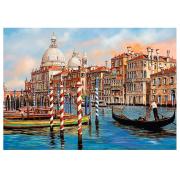 Trefl Puzzle Sonnenuntergang am Kanal von Venedig 1000 Teile