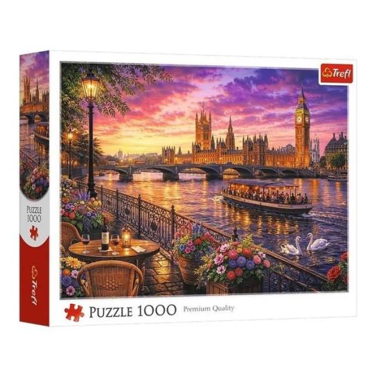 Puzzle Trefl Abend Auf Der Themse 1000 Teile
