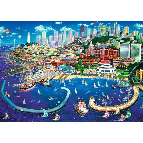 Trefl San Francisco Bay Puzzle 2000 Teile