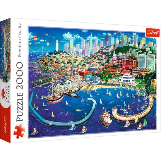 Trefl San Francisco Bay Puzzle 2000 Teile