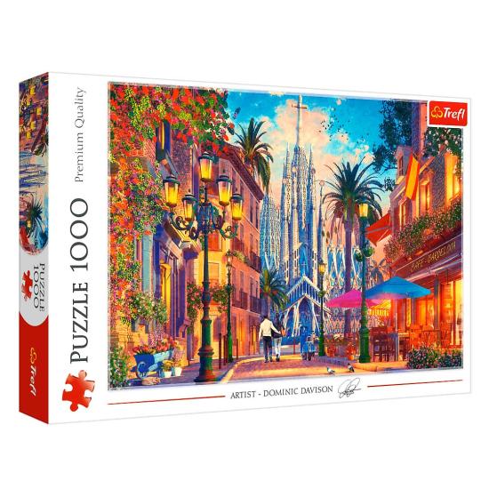 Puzzle Trefl Barcelona, ​​Spanien 1000 Teile