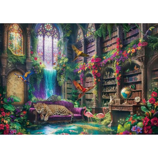 Trefl Puzzle Magische Bibliothek 1000 Teile