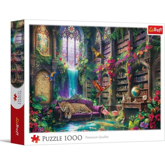 Trefl Puzzle Magische Bibliothek 1000 Teile