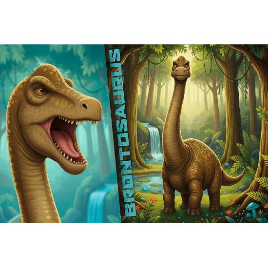 Puzzle Trefl Brontosaurus XXL 100 Teile