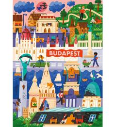Trefl Puzzle Budapest, Ungarn 1000 Teile