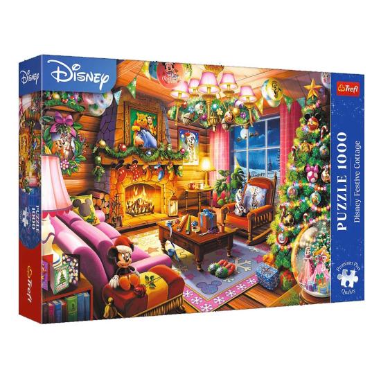 Puzzle Trefl Disney-Weihnachtshäuschen 1000 Teile