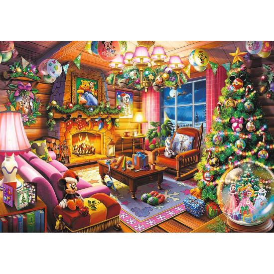 Puzzle Trefl Disney-Weihnachtshäuschen 1000 Teile