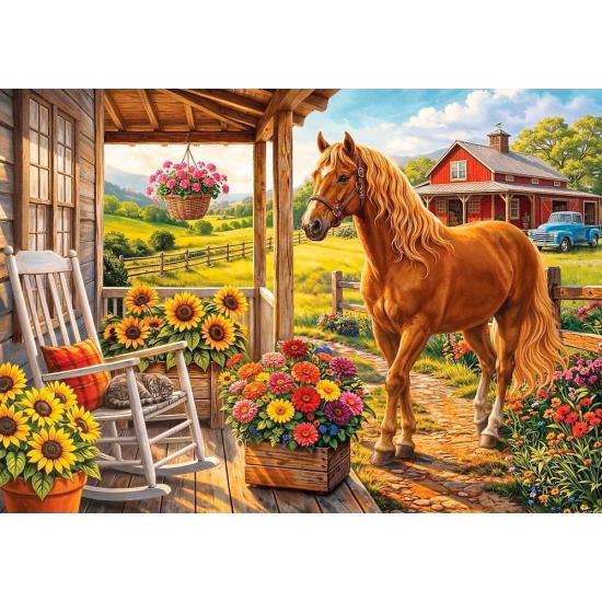Puzzle Trefl Pferd Auf Dem Bauernhof 1000 Teile