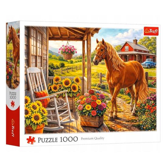 Puzzle Trefl Pferd Auf Dem Bauernhof 1000 Teile