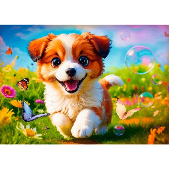 Puzzle Trefl  Fröhlicher Welpe 500 Teile