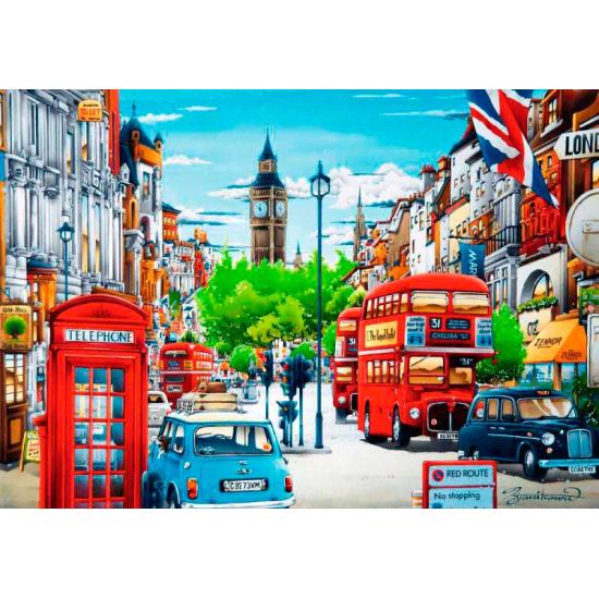 Trefl London Street Puzzle 1000 Teile