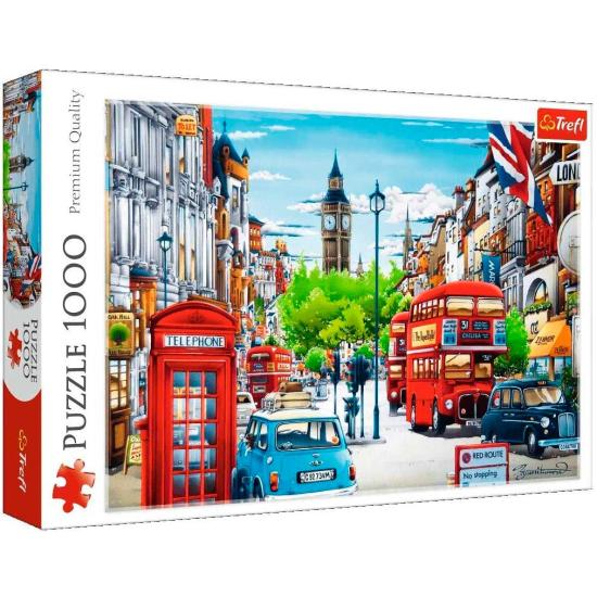 Trefl London Street Puzzle 1000 Teile