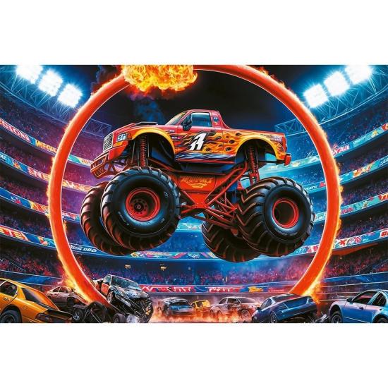 Puzzle Trefl Monstertruck XXL 60-teiliges