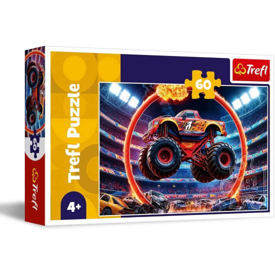 Puzzle Trefl Monstertruck XXL 60-teiliges