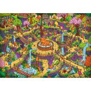 Puzzle Trefl Lustige Wasserschweine 500 Teile