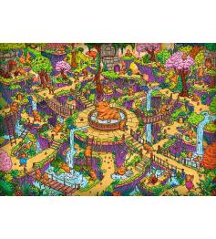 Puzzle Trefl Lustige Wasserschweine 500 Teile