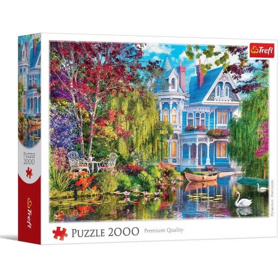 Puzzle Trefl Haus am See 2000 Teile