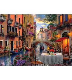 Trefl Puzzle Romantisches Abendessen in Venedig mit 6000 Teilen