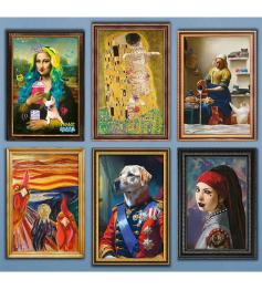 Trefl Puzzle Lustige Kunstsammlung 6000 Teilen