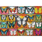 Puzzle Trefl Creative Schmetterlingssammlung 500 Teile