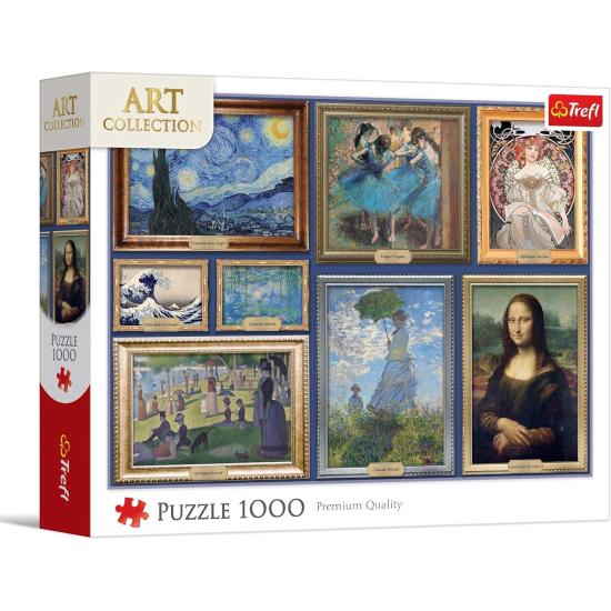 Trefl Puzzle Meisterwerke der Kunst Kollektion 1000 Teile