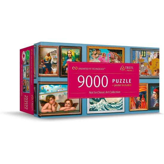 Trefl Puzzle-Sammlung Not So Art Classics mit 9000 Teilen