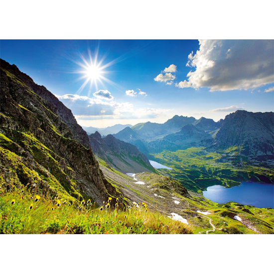 Trefl Hill in the Tatras Puzzle 2000 Teile