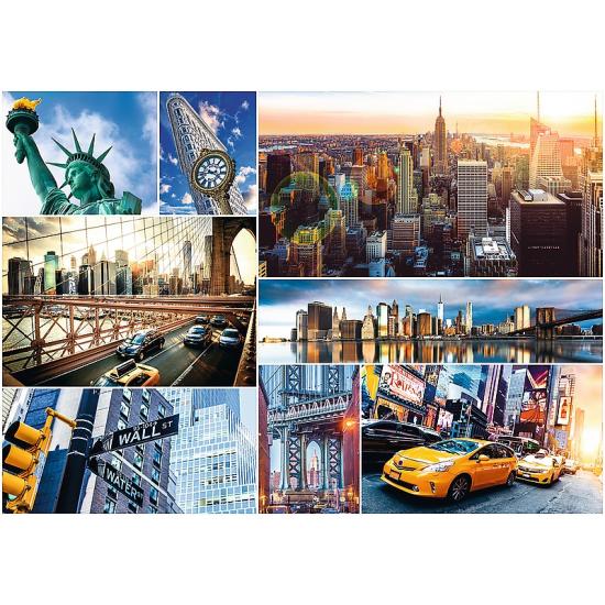 Puzzle Trefl Collage aus Bildern von New York 4000 Teile Puzzle Trefl Collage aus Bildern von New York 4000 Teile