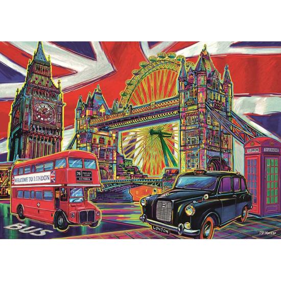 Trefl Colours of London Puzzle 1000 Teile