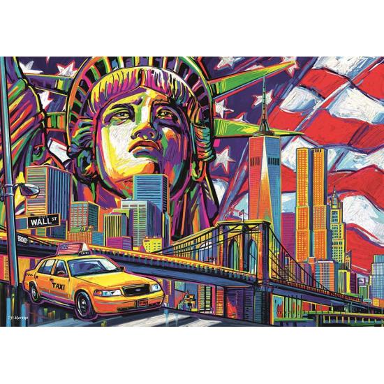 Trefl Colours of New York Puzzle 1000 Teile