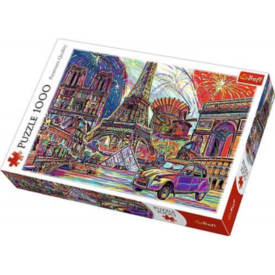 Trefl Farben von Paris Puzzle 1000 Teile