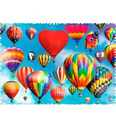 Trefl Crazy Shapes Puzzle Bunte Luftballons mit 600 Teilen