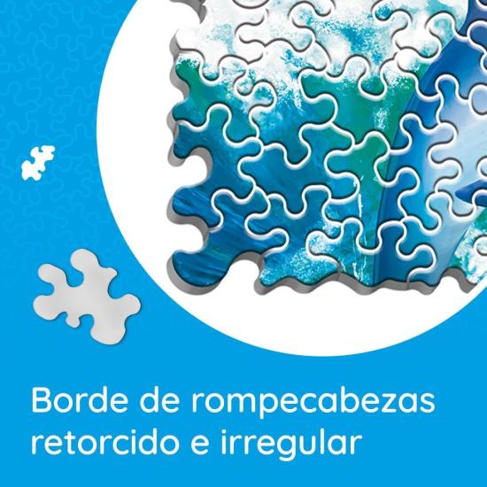 Trefl Crazy Shapes Miami Beach Puzzle mit 600 Teilen