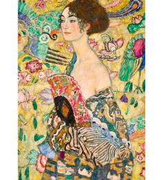 Puzzle Trefl Dame mit Fächer 1000 Teile