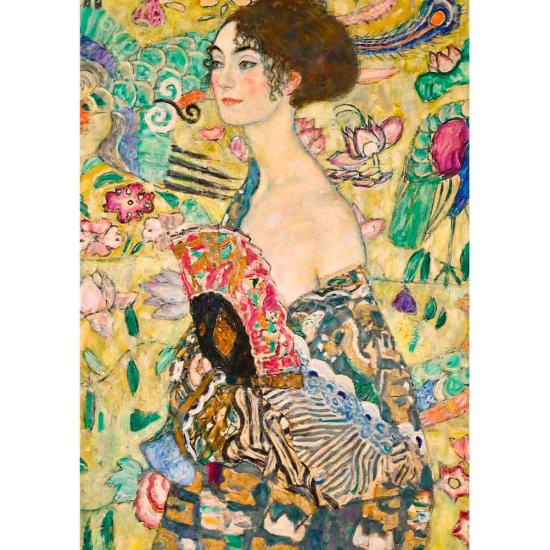 Puzzle Trefl Dame mit Fächer 1000 Teile